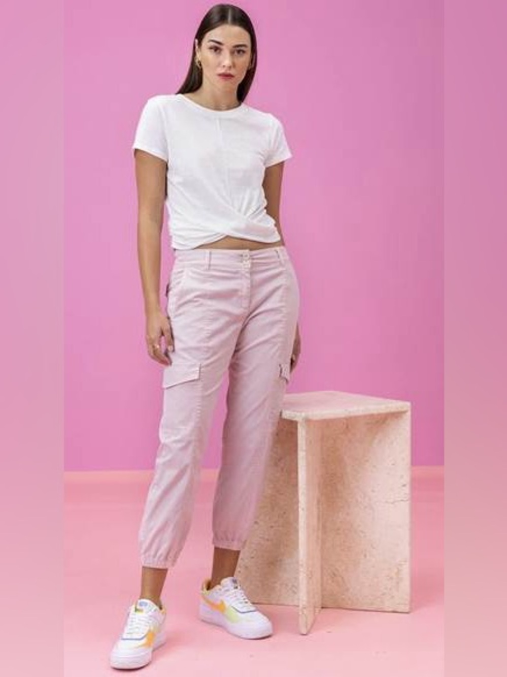 Sanctuary Rebel Standard Rise Pant Hiker – Pink – Size 31